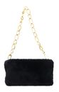 Ted Baker Cuddles Faux Fur Clutch Bag Black Ted Baker Cuddles Faux Fur Clutch Bag Black