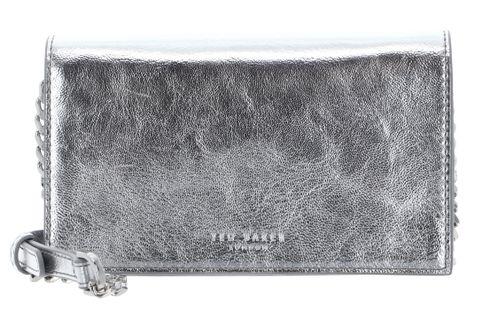 Ted Baker Mahiraa Crossbody Flapover Bag Silver - Col