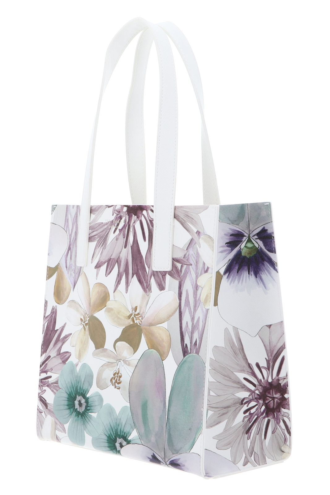Ted Baker Helisa Petal Print Icon Bag S White Ted Baker Helisa Petal Print Icon Bag S White