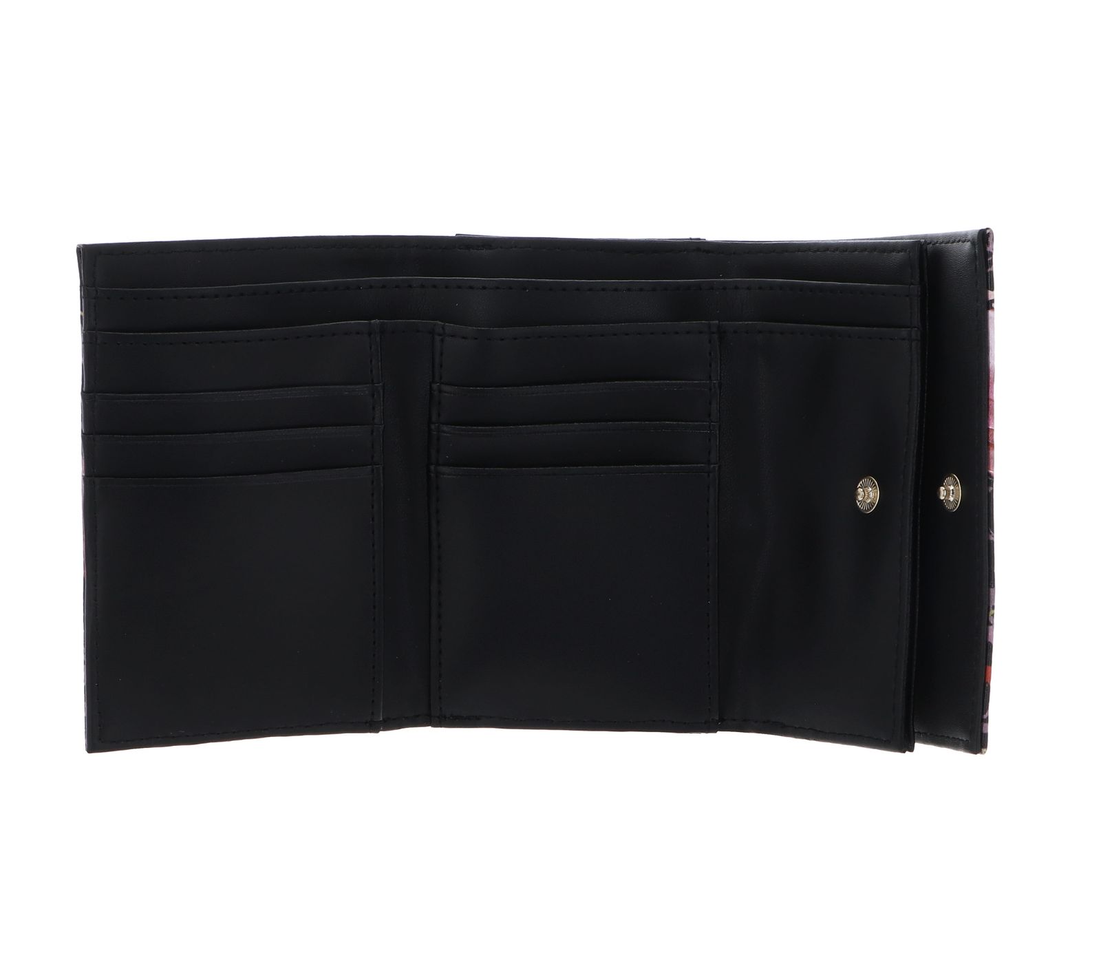 Ted Baker Tulna Floral Printed Leather Bobble Purse S Black Ted Baker Tulna Floral Printed Leather Bobble Purse S Black