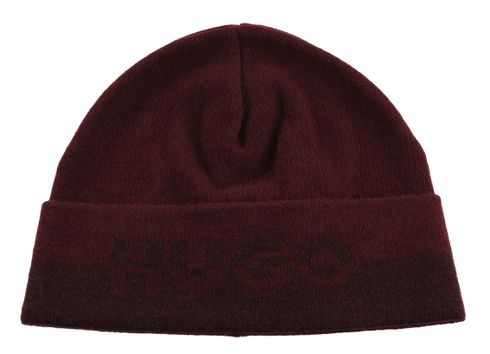 HUGO Xiviso Hat Dark Red