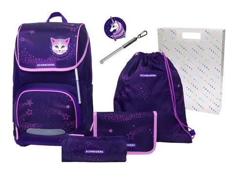 Schneiders Ergoplus 2in1 Schulranzen Set 7-teilig Flashlight