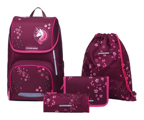 Schneiders Ergojet 2in1 Schulranzen Set 5-teilig Floral Fantasy