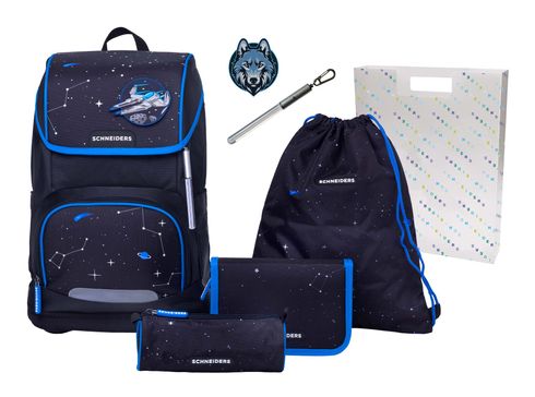 Schneiders Ergoplus 2in1 Schulranzen Set 7-teilig Space Quest