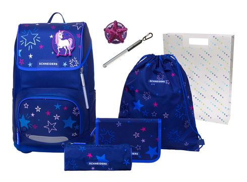 Schneiders Ergoplus 2in1 Schulranzen Set 7-teilig Shooting Star