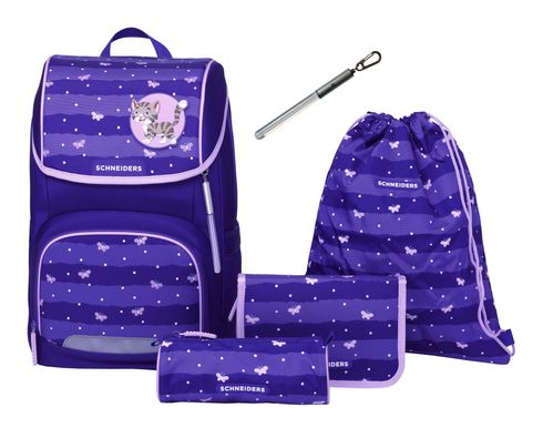 Schneiders Ergojet 2in1 Schulranzen Set 5-teilig Blissy Butterfly