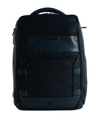 PIQUADRO Hexagon Modular Travel Laptop Backpack Blu