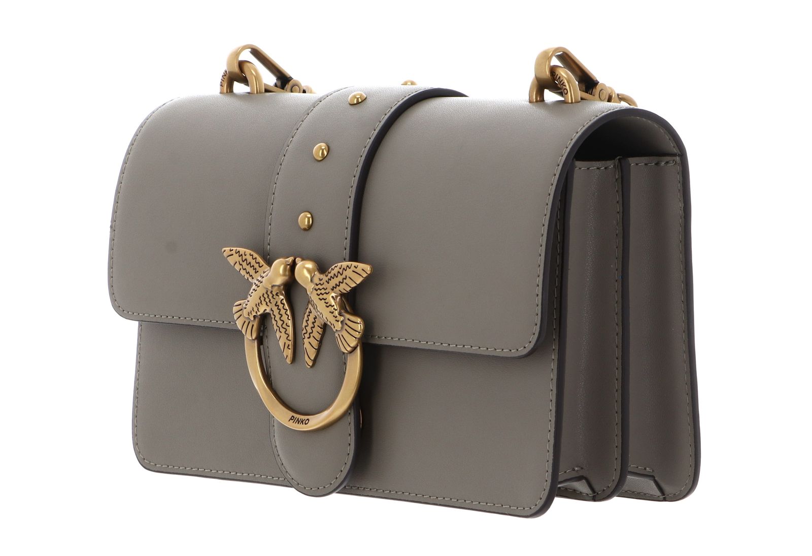 PINKO Love One Mini ST. CL. S Noce - Antique Gold PINKO Love One Mini ST. CL. S Noce - Antique Gold