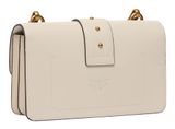 PINKO Love One Mini ST. CL. S Bianco Seta - Antique Gold PINKO Love One Mini ST. CL. S Bianco Seta - Antique Gold