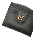PINKO Multi Purpose Wallet Nero - Antique Gold