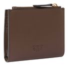 PINKO Multi Purpose Wallet Marrone Castano - Antique Gold