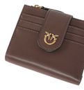 PINKO Multi Purpose Wallet Marrone Castano - Antique Gold