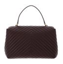 PINKO Love Lady Puff Big CL Sheep Nappa Chevron L Cioccolate Amaro - Antique Gold PINKO Love Lady Puff Big CL Sheep Nappa Chevron L Cioccolate Amaro - Antique Gold