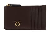 PINKO Airone Cardholder Marrone Castano - Antique Gold PINKO Airone Cardholder Marrone Castano - Antique Gold