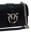 PINKO Love One Mini ST. CL. S Nero - Old Silver PINKO Love One Mini ST. CL. S Nero - Old Silver