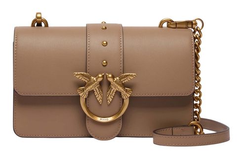 PINKO Love One Mini ST. CL. S Biscotto Zenzero - Antique Gold PINKO Love One Mini ST. CL. S Biscotto Zenzero - Antique Gold