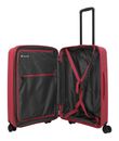 travelite Air Stripe 4W Trolley Exp. M Red