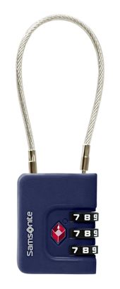 Samsonite TA Revolution CABLELOCK 3 DIAL TSA Midnight Blue