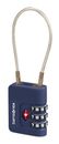 Samsonite TA Revolution CABLELOCK 3 DIAL TSA Midnight Blue