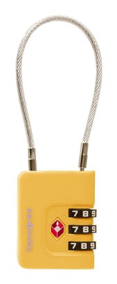 Samsonite TA Revolution CABLELOCK 3 DIAL TSA Yellow