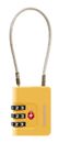 Samsonite TA Revolution CABLELOCK 3 DIAL TSA Yellow