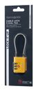 Samsonite TA Revolution CABLELOCK 3 DIAL TSA Yellow