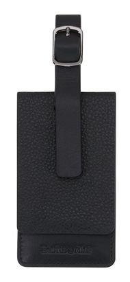 Samsonite TA Revolution Leather Tag Black