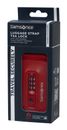 Samsonite TA Revolution Luggage Strap / TSA Lock Red