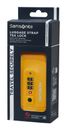 Samsonite TA Revolution Luggage Strap / TSA Lock Yellow