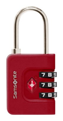 Samsonite TA Revolution COMBILOCK 3 DIAL TSA Red