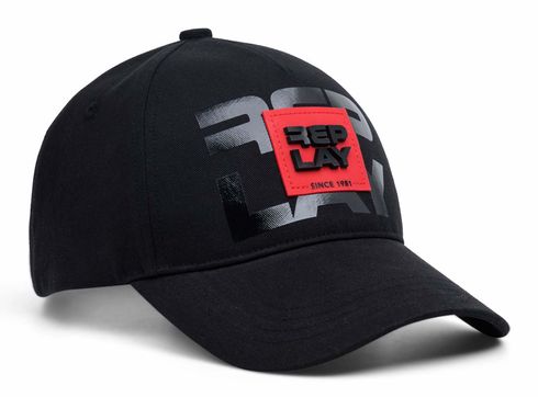 REPLAY Cap Black