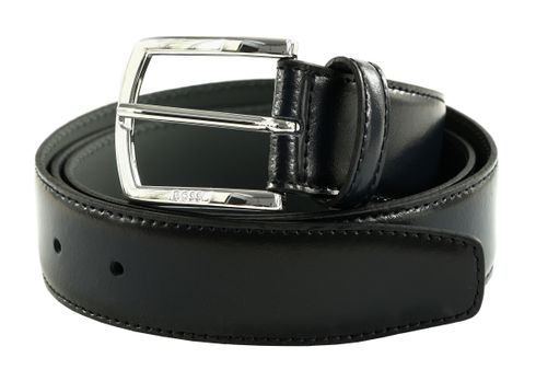BOSS Claus Tx Sz35 Belt W95 Navy