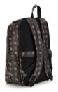 GUESS Silia U-Zip Backpack Espresso Logo