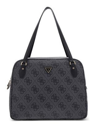 GUESS Travel Tote Coal Logo