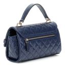 GUESS Idra Top Handle Flap Bag Midnight