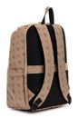 GUESS Silia U-Zip Backpack Latte Logo
