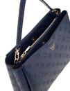 GUESS Tisha Girlfriend Satchel Midnight Logo