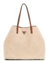 GUESS Victtoria 2 in 1 Tote L Natural / Cognac