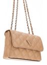 GUESS Giully II Mini Compound Convertible Flap Bag Beige GUESS Giully II Mini Compound Convertible Flap Bag Beige