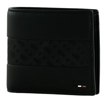 BOSS Ray MS 4 CC Coin Wallet Black BOSS Ray MS 4 CC Coin Wallet Black