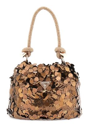 GUESS Holiday Shine Pochette Mini Bronze