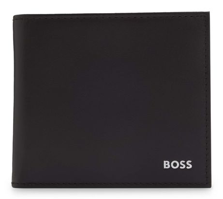 BOSS Randy 4 CC Coin Wallet Dark Brown