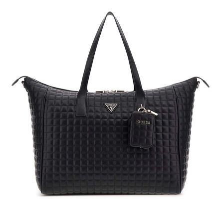 GUESS Nadira Carry On Tote L Black GUESS Nadira Carry On Tote L Black