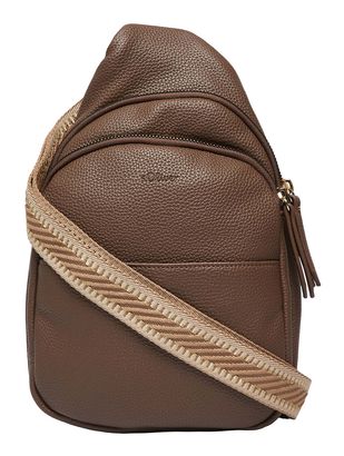 s.Oliver Sling Bag Dark Brown
