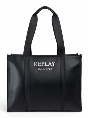REPLAY Shoulder Bag Black