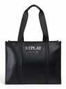 REPLAY Shoulder Bag Black REPLAY Shoulder Bag Black