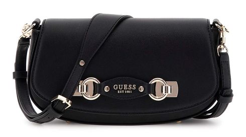 GUESS Mimina Flap Crossbody Black