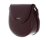 PICARD Black Tie Crossbody Bag with Flap Vino PICARD Black Tie Crossbody Bag with Flap Vino