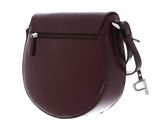 PICARD Black Tie Crossbody Bag with Flap Vino PICARD Black Tie Crossbody Bag with Flap Vino