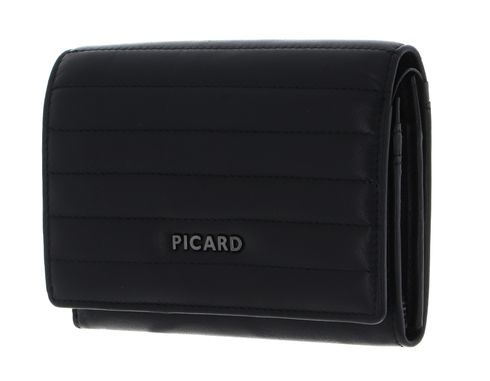 PICARD Evolute 1 Zip Around Wallet Black